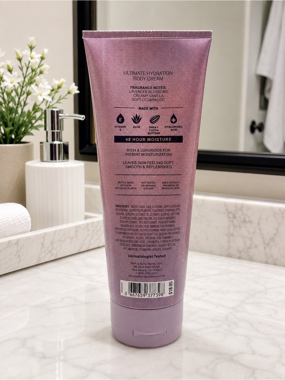 Bath & Body Works Vanilla Ease Body Cream - Picture 2 of 2